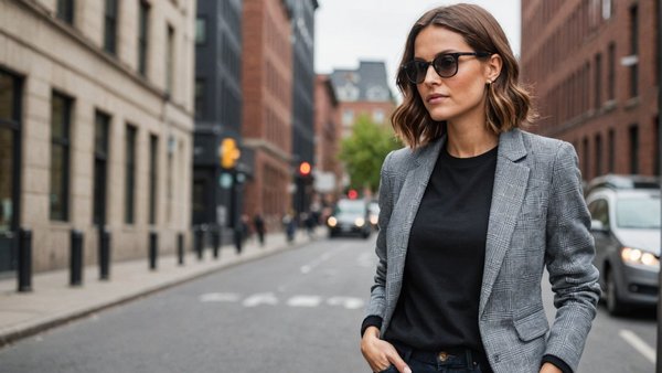 Mastering the art of casual chic: elevate your graphic sweatshirt with a tailored blazer for a startup environment